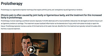 Screenshot of lenoueintegrativemedicine.com